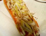 野菜を食べよう。ネギ乗せピザトースト作り方5写真