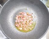 ベーコンとコーンのペペロンチーノ作り方3写真