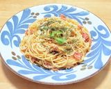 ベーコンとコーンのペペロンチーノ作り方6写真