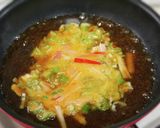 あんの中に卵を入れる！失敗しない天津飯作り方3写真
