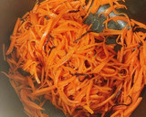にんじんと塩昆布の炒め物作り方3写真
