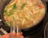スタミナ源タレでモツ煮作り方3写真