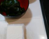 簡単！美味♪豆腐とわかめのピリごま和え♪作り方1写真