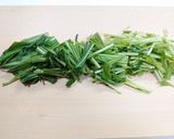 【野菜ソムリエ】京壬生菜のりんごサラダ作り方1写真