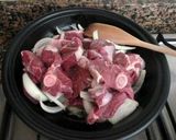 タジン鍋で子羊の蜂蜜ドライフルーツ作り方1写真