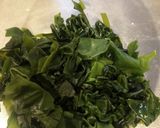 ●ワカメとツナと豆腐の和え物●作り方1写真