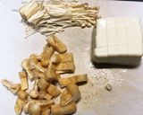 えのき　油揚げ　豆腐　味噌汁　簡単旨い作り方2写真