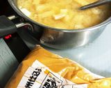 えのき　油揚げ　豆腐　味噌汁　簡単旨い作り方4写真