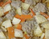 おじいちゃんの鰯のつみれ汁作り方6写真
