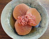 大根と桜エビの煮もの作り方4写真