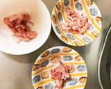 マイルド豚キムチ味豚こま大根青椒肉絲風作り方2写真