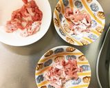 マイルド豚キムチ味豚こま大根青椒肉絲風作り方3写真