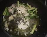たらとアスパラのチーズソースパスタ作り方3写真