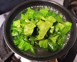 【ほうれん草の卵焼き】ある日の朝ごはん。作り方2写真