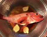 キンキの煮付け作り方1写真