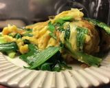 にらと豚バラの卵中華炒め作り方11写真