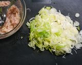 簡単！ツナ玉うどん作り方1写真