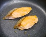 簡単！銀鮭のお好み焼き　小麦粉不要作り方1写真