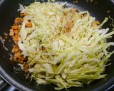 簡単！銀鮭のお好み焼き　小麦粉不要作り方3写真