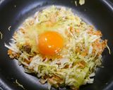 簡単！銀鮭のお好み焼き　小麦粉不要作り方4写真