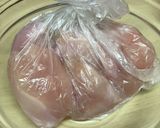 とりむね肉で。ジューシーチキンカツ☆作り方3写真