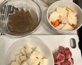 愛情たっぷり♪簡単具たくさん豚汁作り方3写真