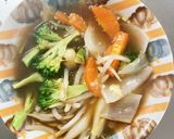 もやしブロッコリー香味たれ炒味野菜炒め作り方12写真