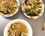 もやしブロッコリー香味たれ炒味野菜炒め作り方14写真