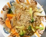 もやしブロッコリー香味たれ炒味野菜炒め作り方16写真