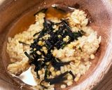 オートミールのお茶漬け作り方3写真