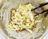 簡単♡コク旨♡白菜納豆和えサラダ♡作り方6写真
