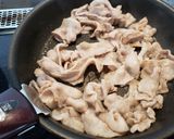 わさびじょうゆ豚カルビ丼作り方2写真