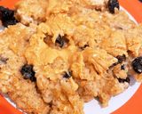 フライパンで焼く卵なしオートミールケーキ作り方6写真