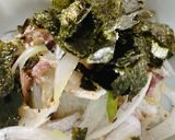 カット野菜で簡単♡サバ缶の丼（サラダ風）作り方5写真