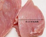 鶏むね肉が柔らかくなるカット法ブライン液作り方3写真