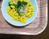 ほうれん草とコーンの胡麻和え作り方18写真