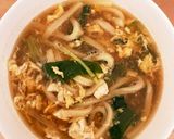 卵スープうどん作り方7写真