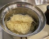 簡単！レトルト牛丼の具でカレーうどん作り方5写真