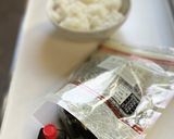 うなぎのタレだけおにぎり（ご飯）作り方1写真