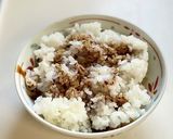 うなぎのタレだけおにぎり（ご飯）作り方3写真