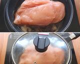鶏むね1枚！甘じょうゆガーリックペッパー作り方1写真