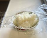 わかめとうめこ（梅干し）のおにぎり作り方1写真