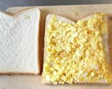 卵マヨとウインナーのサンドイッチ作り方4写真