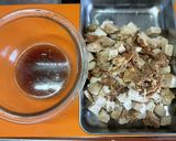 鶏チャーシューと白ネギたっぷりの炒飯♬作り方2写真