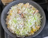 鶏チャーシューと白ネギたっぷりの炒飯♬作り方6写真