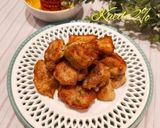 大さじ１のごま油で鶏胸肉の揚げない唐揚げ作り方11写真
