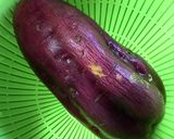 自然な甘さのレンチン焼きいも作り方1写真