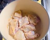 鶏肉とほうれん草のクリーム煮作り方5写真