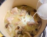 鶏肉とほうれん草のクリーム煮作り方9写真