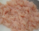 胸肉で♪簡単ふわふわ鶏つくね作り方3写真